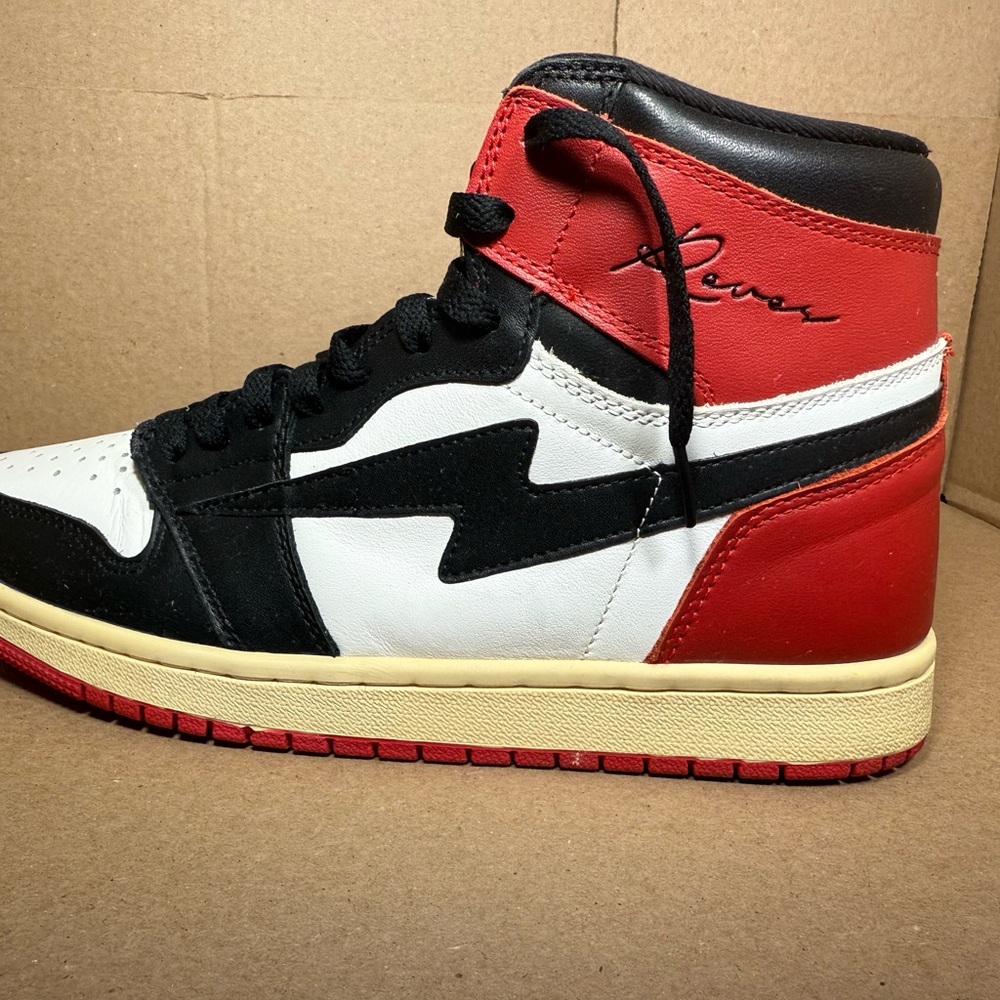 Reves Paris x Air Kiy “Black Toe” Size 9.5 - Rare Sneakers Streetwear Fashion